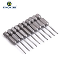 Phillips head PH0 50mm Length Screw Driver Bits 6.35 Shank Screwdriver Bit S2 Alloy Steel