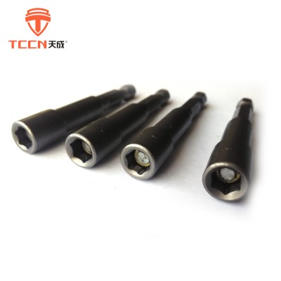 TCCN ISO9001 Certificate 1/4 inch Hex Power S2 Industrial Steel Screwdriver Bits